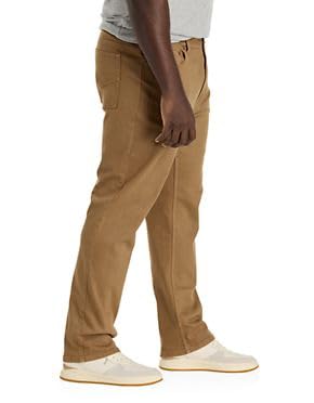 True Nation by DXL Men's Big and Tall Athletic-Fit 5-Pocket Everyday Stretch Twill Pants3