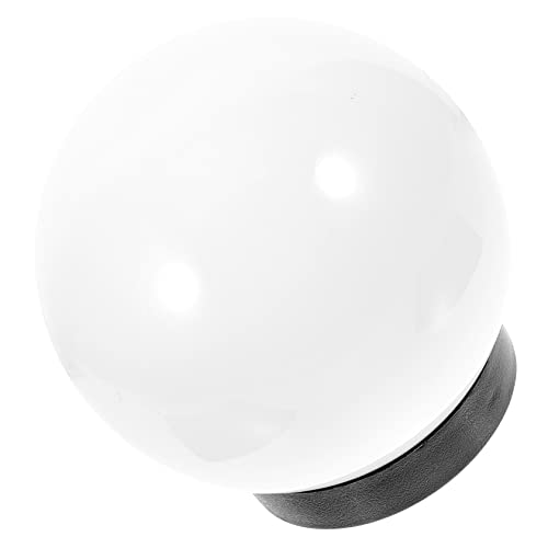OSALADI Outdoor Globe Lampshade Replacement for Garden Lights Durable Post Lamp Shade for Weather Resistance and Corrosion Resistance for Patio and Walkway Lighting