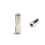 1 válvula de retención de acero inoxidable for CO2, difusor de dióxido de carbono for evitar el reflujo de gas, accesorio de válvula de retención de 4 x 6 mm