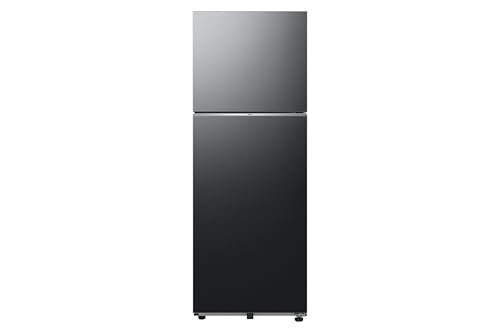 Image of Samsung 330 L, 3 Star, Convertible 5-in-1, Digital Inverter, Frost Free Double Door, WiFi Enabled Bespoke AI Refrigerator (RT34DG5A4DBXHL, Luxe Black)