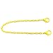 Cadena de acrílico Collar de cuerda colgante Cara Cordón Soporte para gafas Oreja Cuerda colgante anti-perdida Cadenas de cuello Holder-China, amarillo