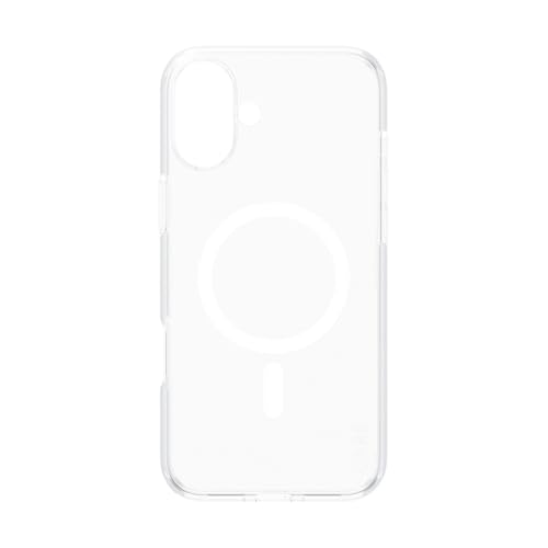 Image of PanzerGlass CARE FlagShip MagSafe Case for Apple iPhone 16 Plus 6.7 inch 2024| 15-Ft Drop Protection, Anti-Yellowing, Slim Profile, Raised Camera Bezel, MagSafe Compatible - Clear /White