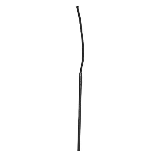 Stick de dressage Andromeda noir argent 100 cm pour des aides plus légères