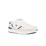 Lacoste Men's T-Clip Set Sneaker, White/Navy, 11.5