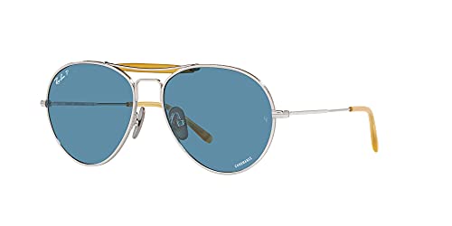 Image of Ray-Ban Unisex Rb8063 Titanium Aviator Sunglasses