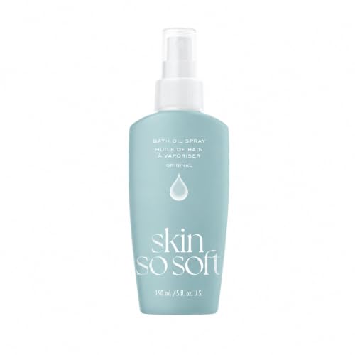 AVON Skin So Soft Original Bath Oil Spray - Moisturizing Shower Oil with Jojoba Oil & Vitamin E - Non-Greasy Formula for Dry Skin Care - After Shower Moisturizer for Women - Hydrating Spray 5 Fl Oz