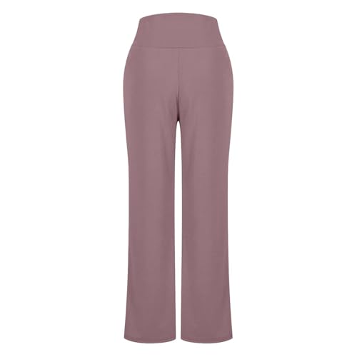 Pantalones gimnasio Mujeres Largos Color sólido Hip Lift Fitness Pantalones Yoga ejercicio elá Cintura4