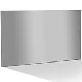 Blulu 1 Pcs 20 Gauge Steel Sheet Metal 36 x 24 Inch 1008 Carbon Cold Rolled Steel Unpolished (Mill) Finish Stock Metal Flat Sheets for DIY Projects Industrial