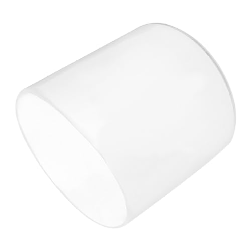 Image of uxcell 4pcs Rubber End Caps 40mm ID Vinyl Round Tube Bolt Cap Cover Screw Thread Protectors Clear, 40mm Height