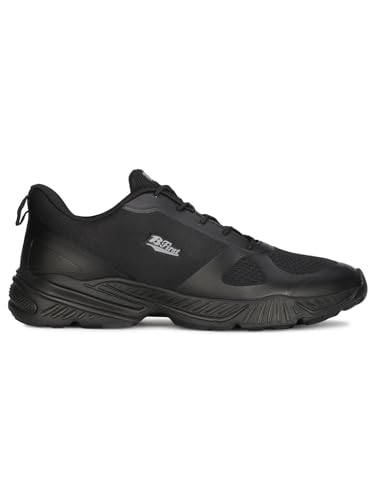 Image of BATA Mens Hustle Black Shoe