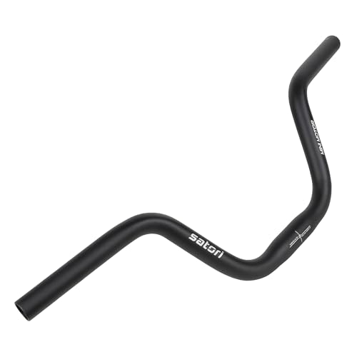 SATORI MINI Motor Kids Bike Bicycle Aluminium Alloy Swept Back Flat Handlebar 25.4x550mm - Rise 125mm - Sweep 13 Degree