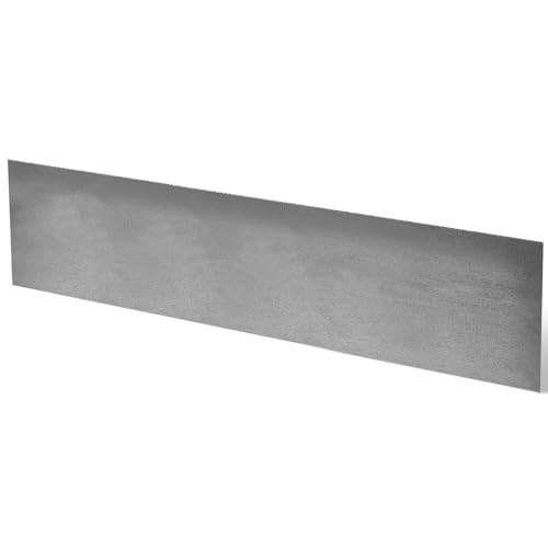 Gisafai 1/8 x 12 x 48 Inch Mild Steel Sheet A36 Hot Rolled Plate 11 Gauge Non Coating Metal Steel Sheet for Projects, DIY Crafts, Industrial Applications