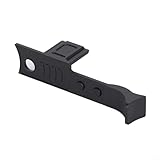 LatoYard Metalles Daumengriff für LEICA-Q3/Q2, ergonomischer Hot-Shoe-Griff aus CNC-gefrästem Aluminium(Black)