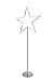 Produktbild Sompex Stehleuchte Lucy 130 | LED Stern | Dekoleuchte, Farbe:chrom
