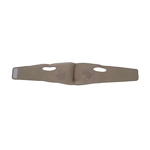 WRITWAA 1 Pieza Cinturón De Cara Delgada Cinta Facial Doble Moldeador Reductor De Papada Instante Mentón Piel Cinturón Para Levantar La Barbilla Belleza Mentonera Mujer Poliéster Rojo