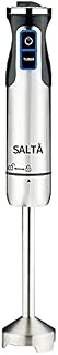 Salta 1000W 9-Speed Immersion Multi-Purpose Hand stick Blender Heavy Duty Copper Motor Brushed 304 Stainless Steel (1000W Single)
