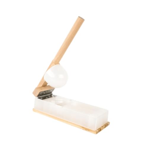 Reviews de Máquinas de hacer Mochi más recomendados. 46 KLKCMS Fabricante de Mochi de madera Qingming, máquina para hacer piel de fruta con mango extendido, molde de arroz Qingtuan, prensador de para, Madera 9.5 Cm,...