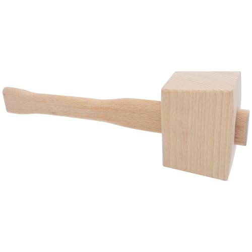 NAMOARLY Wood Carpenter Wood Hammer Beech Carpenter Mallet Carpenter Beech Hammer Wooden Carpenter Mallet