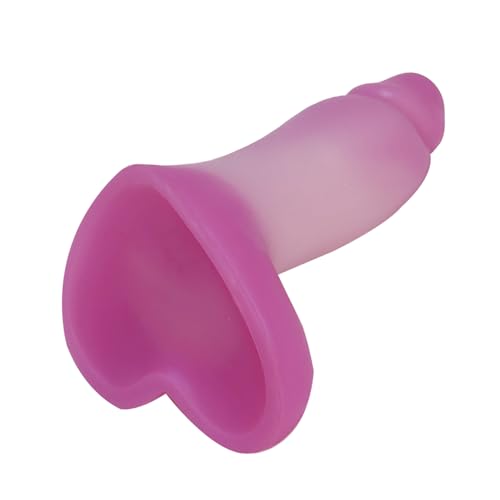 2.48 Huge Thick Monster Fantasy Dildo with Big Heart Suction Cup - Image 3