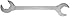 Martin 3732 Forged Alloy Steel 2" x 2" Opening 15 and 60 Degree Angle Hydraulic Wrench, 19.25" Overall Length, Chrome Finish
