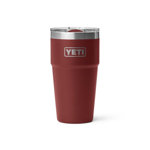 Image of YETI Rambler 20 oz Stackable Tumbler, Stainless Steel, Vacuum Insulated with MagSlider Lid