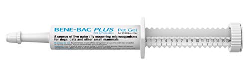 PetAg Bene-Bac Plus Pet Gel, FOS Prebiotic and Probiotic 15 gm.