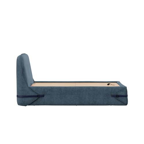 Image of Wakefit Hibernis Queen Size Hydraulic Storage Upholstered Bed