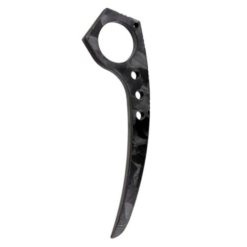 WHWUE Raptor Talon Karambit Knife, Carbon Fiber Claw, Pocket Fixed
