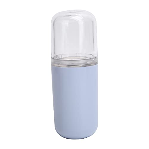 Rociador de Niebla de Cara de Mano Recargable Cara Hidratante Humidificador de Agua Fina Control de Niebla Grasa Portable USB Carga (morado claro)