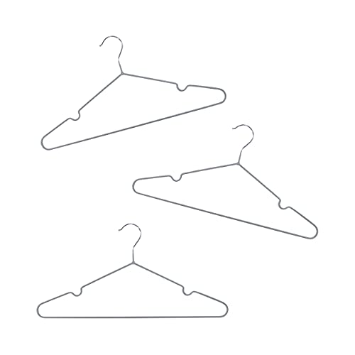 Conjunto Cabide de Metal com Revestimento PVC 3Pcs - Oikos