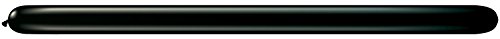 Qualatex Balloon 260q Black Latex Solid 100ct