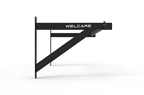 Image of WELCARE Wall Mount MU7001 Heavy Duty Commercial Style Wide Grip Wall Mounted Pull Up Bar-Chin Up Bar for Home Gym