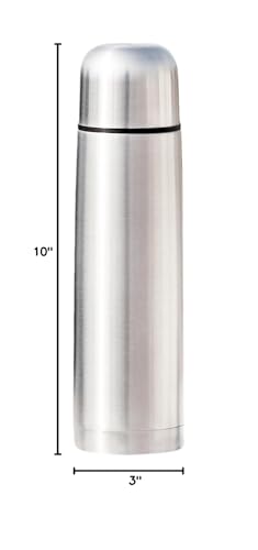 Best Stainless Steel Coffee Thermo | BPA Free & Triple Wall Insulated | Hot Water & Cold Drinks for Hours | Perfect for Biking, Backpack, Camping, Office | Fits Most Car Cupholders (500 ML)