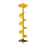 Jiffy Ripper Torch™, Drill-Adaptive Auger, 8-Inch, Composite, Yellow, J4628