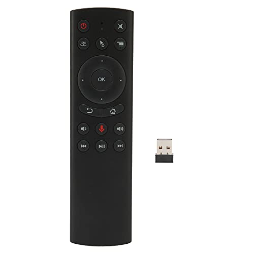 Image of Voice Remote Control, G20S 2.4G RF Air Mouse Remote Controller Replacement, with 6 Axis Gyroscope IR Learning, for TV Projector Computer(G20S with Gyroscope)