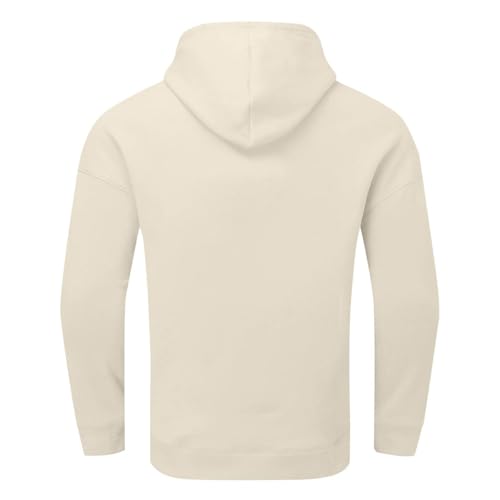 GOFULY Men'S Fashion Hoodies & Sweatshirts Good Things Take Time Letter Print Casual Fall Long Sleeve Pullover Sweatshirts3