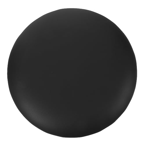 IWOWHERO PU Round Stool Seat Replacement Cushion Thick Wear Resistant Bar Stool Cover for Restaurants Bars and Home Use