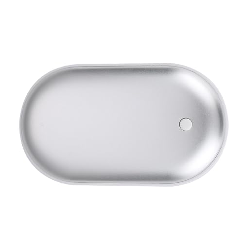 Calentador de manos USB - Calentador de manos recargable | Calentador de manos USB portátil de 5 V con luz nocturna, batería calefactora de bolsillo multifuncional con cable de carga, banco de energía