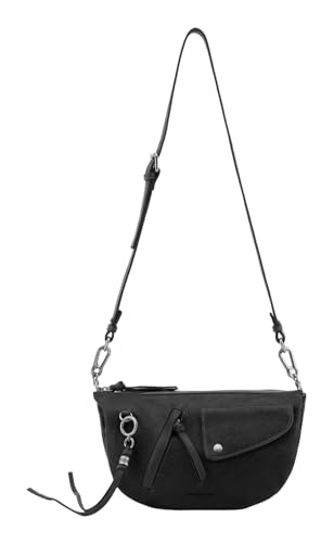 Sac à épaule bandoulière FREDsBRUDER My Forever Friend Curve Bag noir cuir