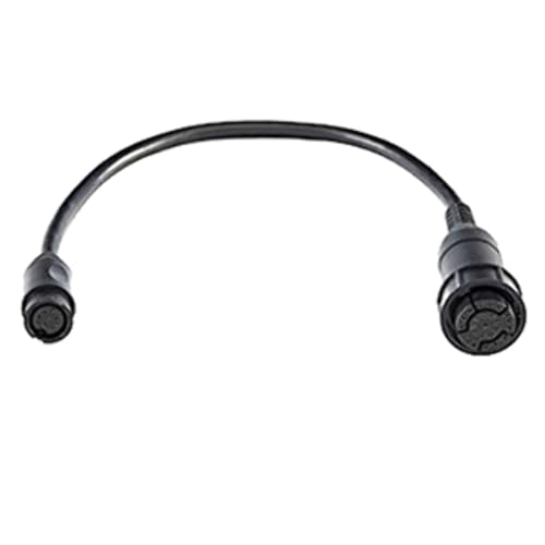Raymarine Axiom RealVision 3D to 9-Pin DownVision Transducer Adapter Cable, Black, Small