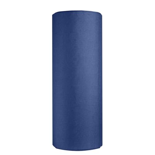 Image of Timber Acoustics Tube Traps | Rockwool | Freestanding Bass Traps | Absorber Diffuser | Room Acoustics & Soundproofing | Home Theatres & Music Studios [Single] 4' x 1' (Dark Blue)