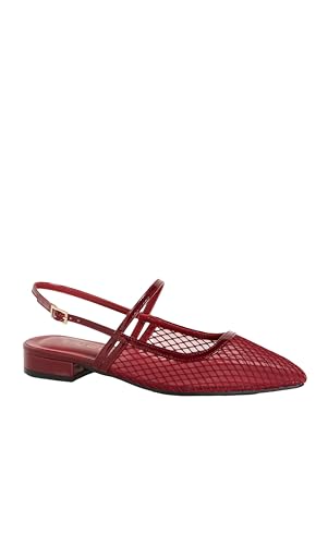 City Chic Flat-Wide FIT Lily Mesh