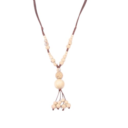 Collier tissé bohème, bijoux ethniques faits main et chaîne de pendentifs polyvalente
