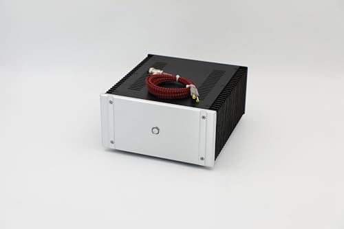 HiFi 2 Way High Current Linear Power Supply for Audio DC12V 8A + DC19V 8A, Ultra-Low Noise Linear Regulated Bench Power Supply Audiophile, External Converter Adapter Conditioner for Audio Equipment