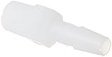 Eldon James A2-4HDPE High Density Polyethylene Adapter Fitting, 1/8-27 NPT to 1/4