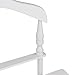 Proman Products Sakura Twin Valet with Wooden Hanger, Trouser Bar & Tie Bar, White