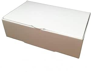 Art of cake® Premium -WHITE single slice cake favour boxes 120x70x50mmn With Thin Board