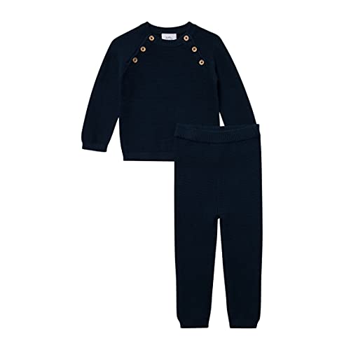 Stellou Zweiteiler für Babys und Kleinkinder, Navy, aus Baumwolle, Set aus...