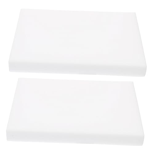 BELLIFFY 2sets Large Sponges DIY Felting Supplies Needle Felting Tool Baseboard Sponge Pad 2pcs*2