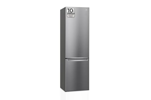 LG GBB71PZVCN1 Frigorífico Combi Door Cooling+, Nevera y Congelador, 2 Puertas, Serie 700, Clasificación C, Capacidad 374L, 1.86, Inox Antihuellas